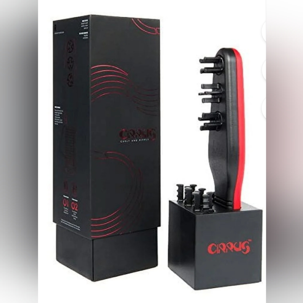 Cirrus Curly And Ripply Heat Free Anti-Static Manual Volumizing Hair Tool NIB